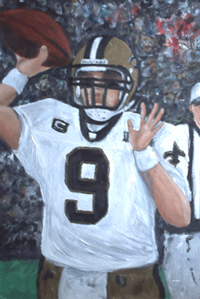 Drew Brees - MVP Super Bowl XLIV - Miami Florida - February 7th 2010